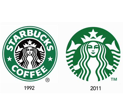 Mẫu thiết kế logo của Starbucks qua các thời kỳ