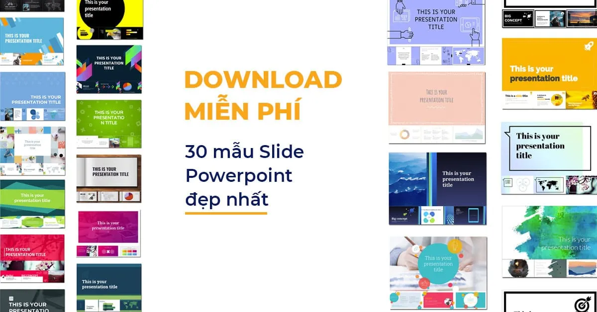 Download +999 Hình Nền Slide Powerpoint Đẹp Nhất Năm 2018