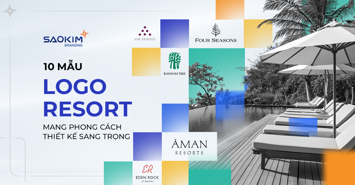 10 mẫu logo resort mang thiết kế sang trọng